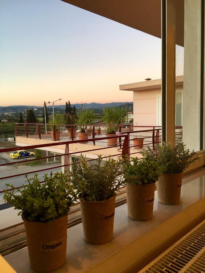 Luxury House In Nafplio With A Great View Balcony 아파트 외부 사진