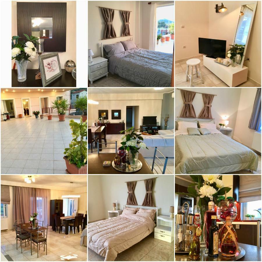 Luxury House In Nafplio With A Great View Balcony 아파트 외부 사진
